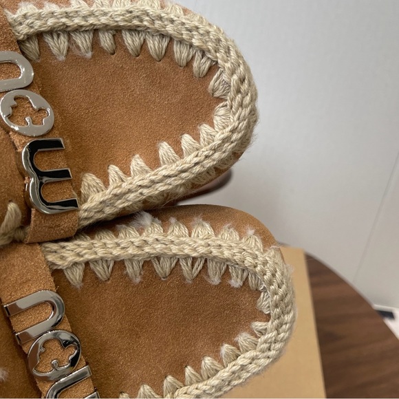 Mou Suede Open-Back Wool Slippers - Picture 8 of 8